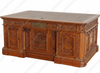 6ft Custom Mahogany Presidential Resolute Oval Office Desk