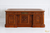 6ft Intricately Carved Mahogany Resolute Desk