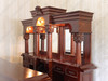 9ft Traditional English Mahogany Pub Bar