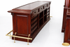 9ft English Mahogany Home Pub Bar
