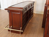 9ft English Mahogany Home Pub Bar
