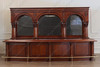 16ft Mahogany Brunswick Pub Bar w/Brass Foot Rails