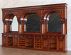 16ft Mahogany Brunswick Pub Bar w/Brass Foot Rails