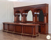 16ft Mahogany Brunswick Pub Bar w/Brass Foot Rails