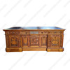 7ft Light Mahogany Oval Office Resolute Desk