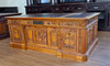 7ft Light Mahogany Oval Office Resolute Desk