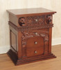 King James Gothic Lion Nightstand