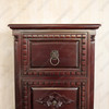 Mahogany Gothic Lion File/Filing Cabinet