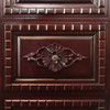 Mahogany Gothic Lion File/Filing Cabinet