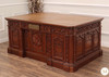 6ft Mahogany HMS Resolute Office Desk (more leg room)