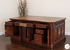 6ft Mahogany HMS Resolute Office Desk (more leg room)
