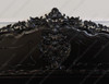 3pc Distressed Black French Rococo Bedroom Set