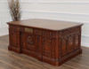 6ft Light Walnut Oval Office Resolute Desk Replica