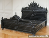 3pc Black Gothic Gargoyle Bedroom Set