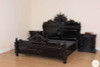 3pc Black Gothic Gargoyle Bedroom Set