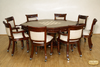Genuine Leather Game Poker Chairs Set (8)