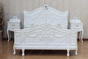 Majestic White French Napoleon Bonaparte Bed