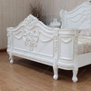 Majestic White French Napoleon Bonaparte Bed