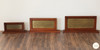 Large Framed Solid Brass Oval Office Resolute Plaque Inscription (24" x 11")