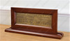 Framed Solid Brass Oval Office Resolute Plaque Inscription (15" x 8")