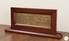 Framed Solid Brass Oval Office Resolute Plaque Inscription (15" x 8")