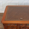 Customized 6ft Presidential Resolute Desk w/ Carved Family Crest