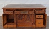 6ft Presidential Resolute Desk w/ Carved Family Crest