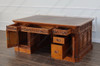 6ft Presidential Resolute Desk w/ Carved Family Crest