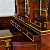 10ft French Empire Inlaid Pub Bar