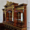 10ft French Empire Inlaid Pub Bar