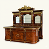 10ft Custom Classic French Empire Inlay Pub Bar