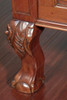 Walnut Queen Anne Barley Twist Poster Bed