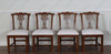 Chippendale Dining Side Chairs (4)