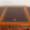 6.5ft Natural Light Mahogany Presidential Resolute Desk