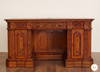 57" Natural Mahogany Presidential Resolute Office Credenza