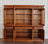 8ft Light Mahogany Resolute Breakfront Bookcase