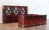 15ft Custom Mahogany L-Shape Pub Bar (15ft x 87"H)