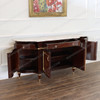 Louis XVI Marquetry Sideboard w/ Calacatta Oro Marble Top