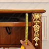 Large Marquetry Inlay U-Shape Desk