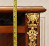Large Marquetry Inlay U-Shape Desk