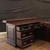 Large Customized Mahogany Blackburn Pub Bar Set