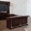 Large Customized Mahogany Blackburn Pub Bar Set