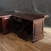 Large Custom Mahogany Wraparound Pub Bar