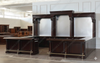 Large Customized Mahogany Blackburn Pub Bar Set