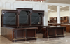 Large Customized Mahogany Blackburn Pub Bar Set