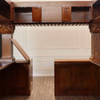 15ft Custom Mahogany Ornate Carved Canopy Pub Bar