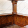 15ft Custom Mahogany Ornate Carved Canopy Pub Bar