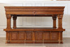 15ft Large Ornate  Heavily Carved Canopy Pub Bar