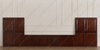 Custom Mahogany Wall Panels