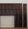 Custom Mahogany Wall Panels for Family Room (1 set - 44 wall panels)
